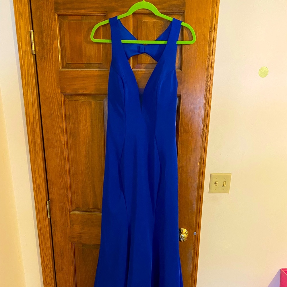 Jovani Royal Blue Gown